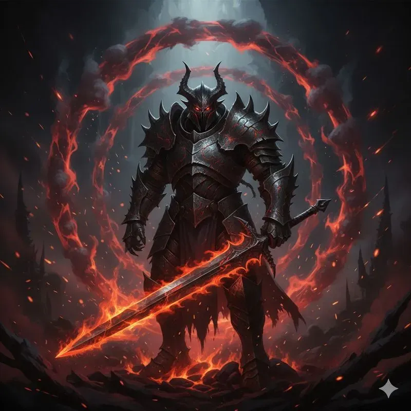 Epic Fire Power Fantasy Art Generator