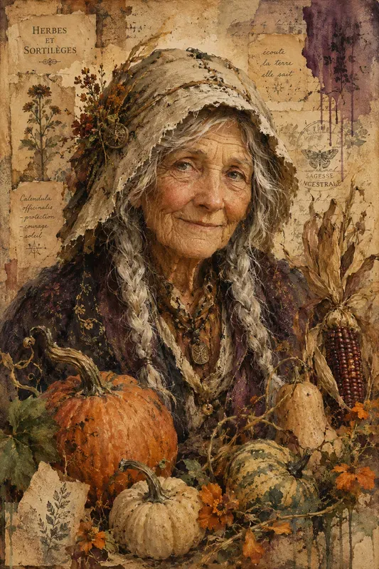 Autumn Witch Portraits