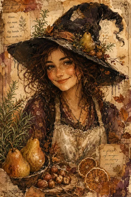 Autumn Witch Portraits