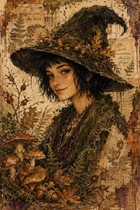 Autumn Witch Portraits