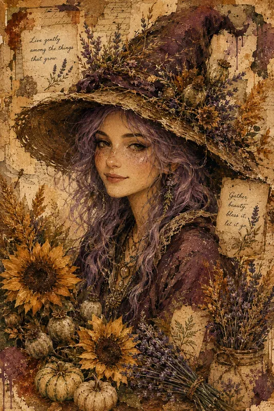 Autumn Witch Portraits