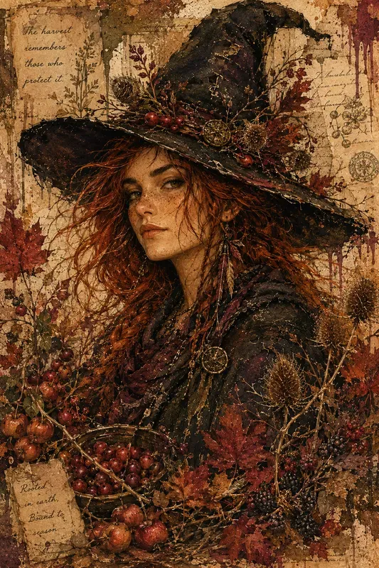 Autumn Witch Portraits