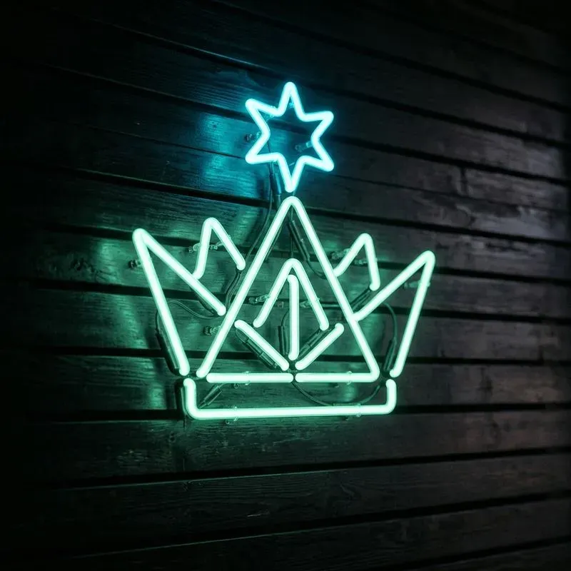 Neon Sign Logo Mockup Generator