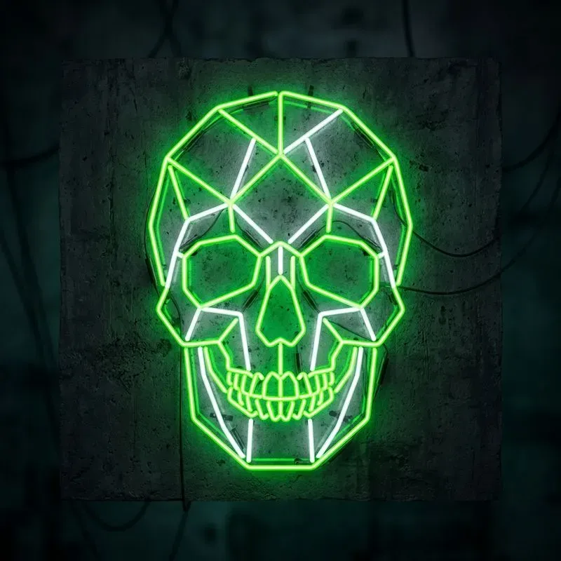 Neon Sign Logo Mockup Generator
