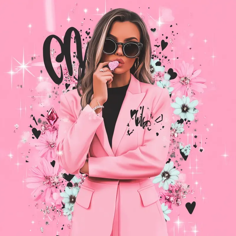 Girl Boss Aesthetic Collages