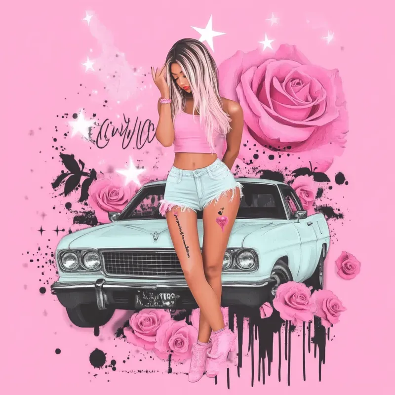 Girl Boss Aesthetic Collages