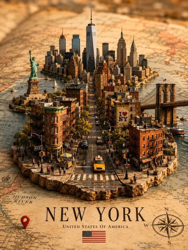 Turn Any Cities Into Miniature Worlds