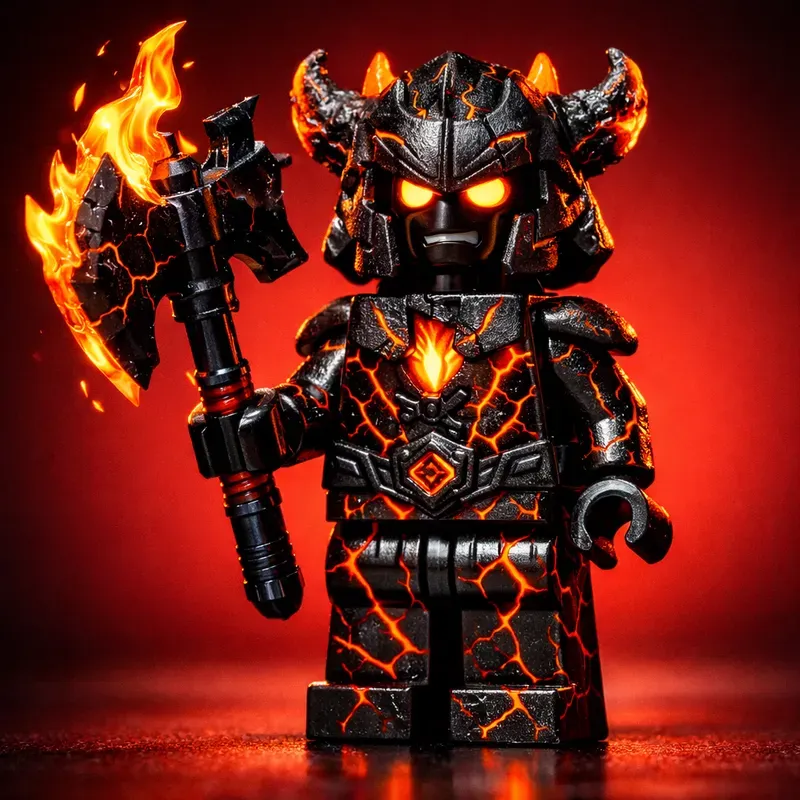 Mythic Lego Creature Portrait Series