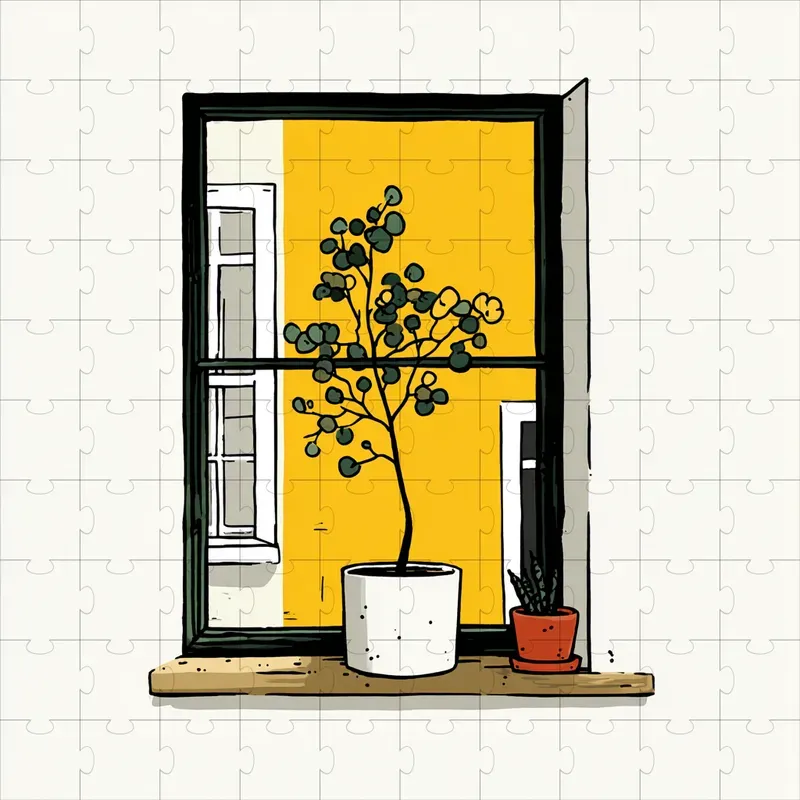 Minimal Line Art Bold Modern Inks
