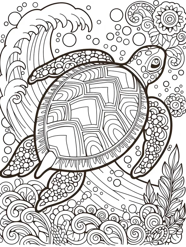 KDP Pure White Adult Coloring Linearts