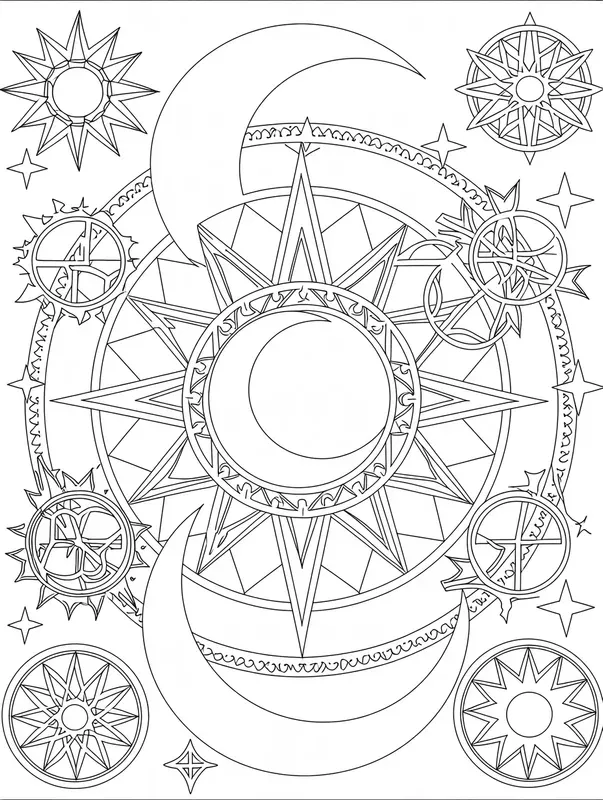 KDP Pure White Adult Coloring Linearts