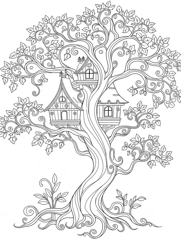 KDP Pure White Adult Coloring Linearts