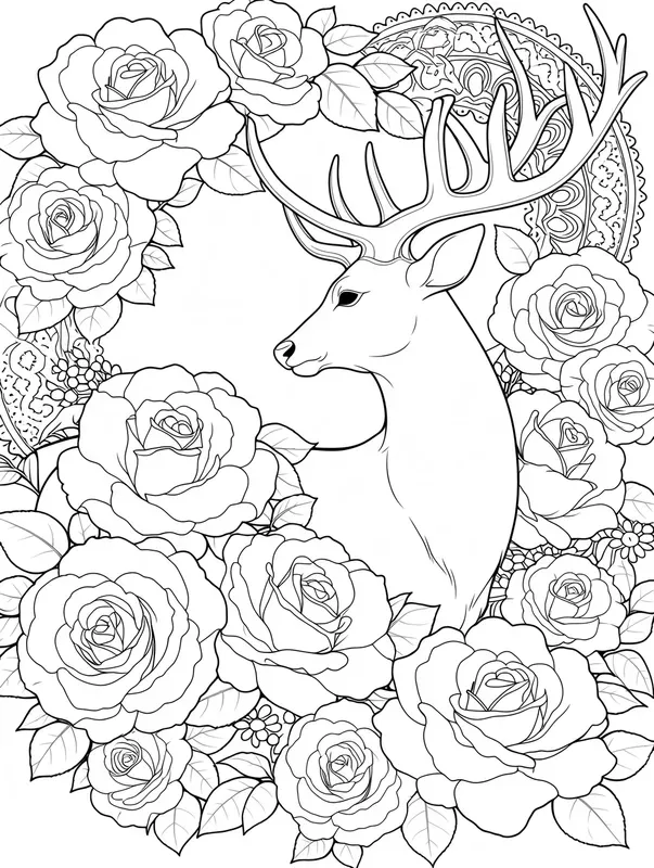 KDP Pure White Adult Coloring Linearts