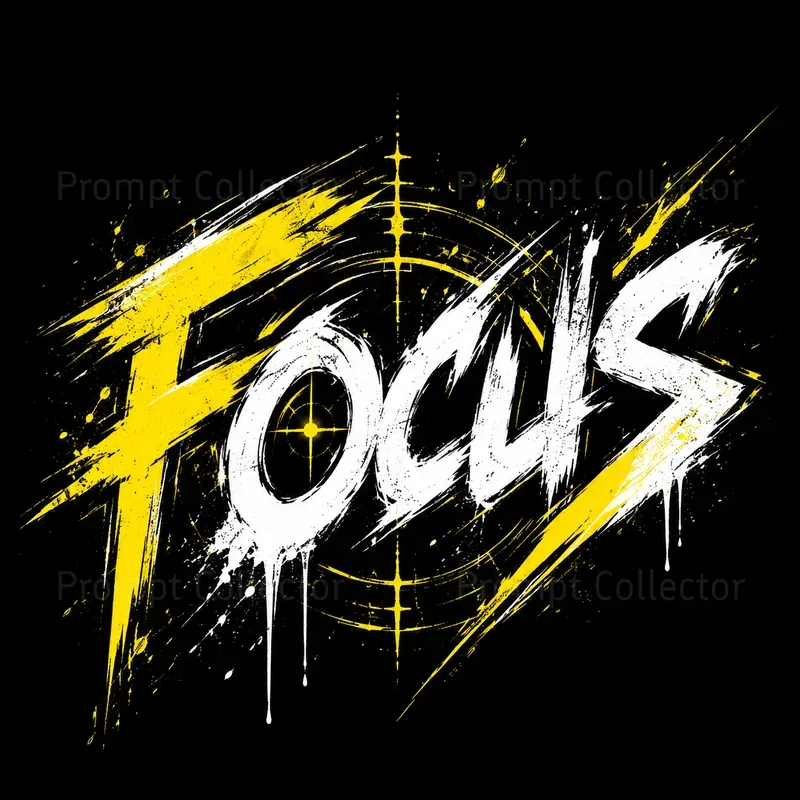 Cyberpunk Brush Typography
