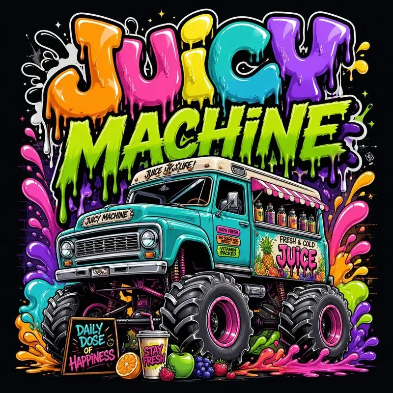 Graffiti Drip Tshirt Designs