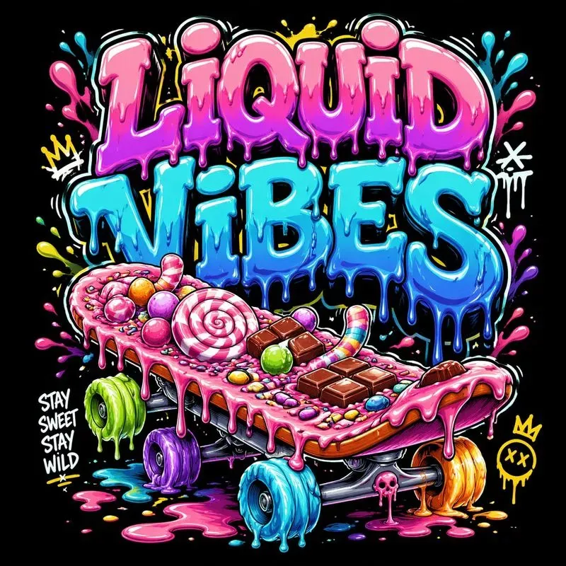 Graffiti Drip Tshirt Designs