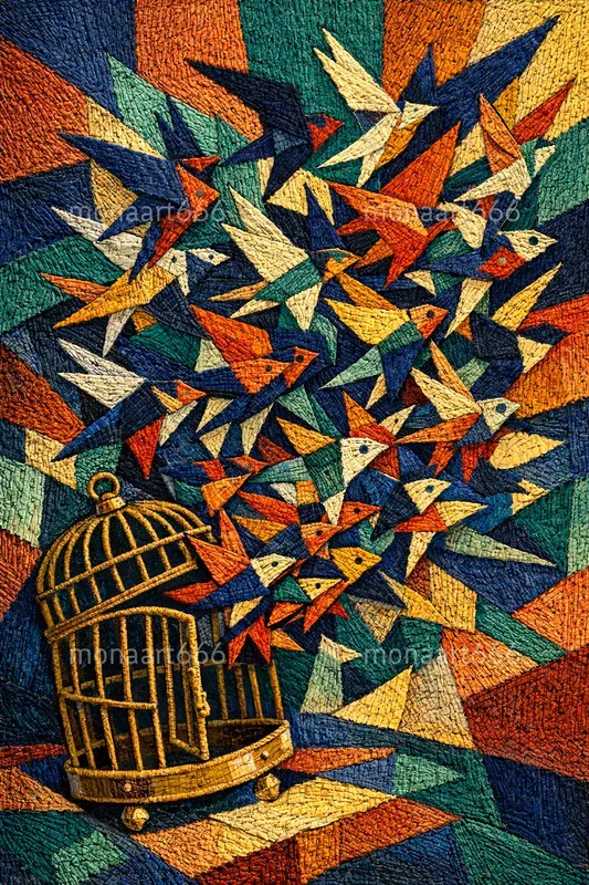 Tactile Cubist Dreamscape Collections