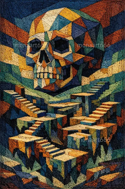 Tactile Cubist Dreamscape Collections