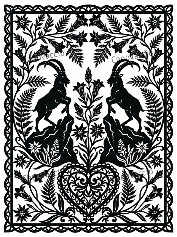 Scherenschnitte Paper Cutting Templates