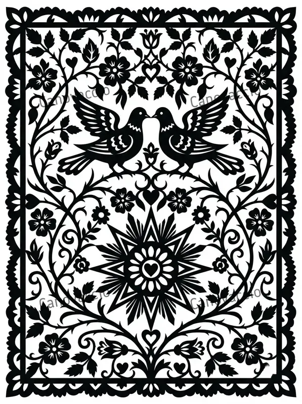 Scherenschnitte Paper Cutting Templates