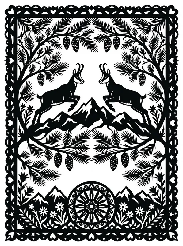 Scherenschnitte Paper Cutting Templates