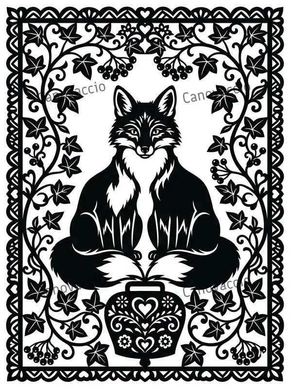 Scherenschnitte Paper Cutting Templates