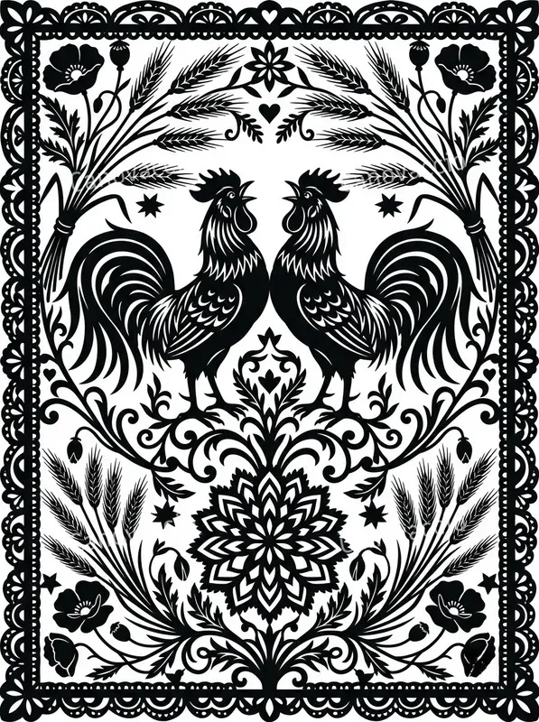 Scherenschnitte Paper Cutting Templates