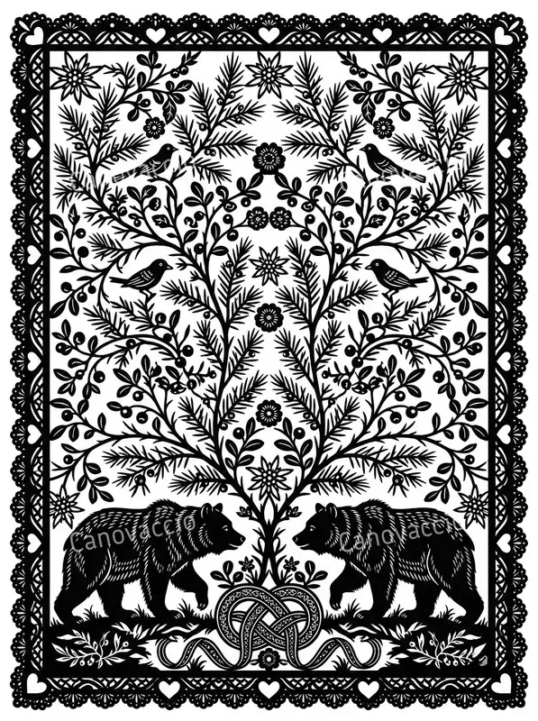 Scherenschnitte Paper Cutting Templates