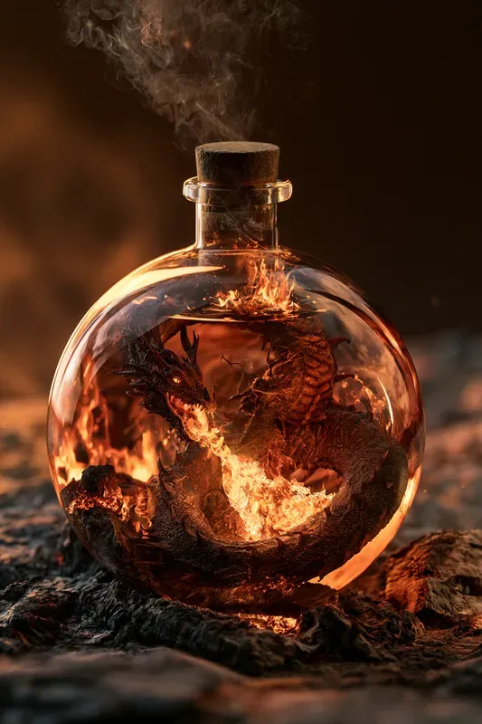 World In A Bottle Art Generator