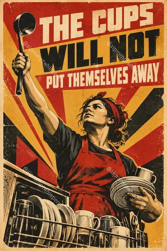 Bureaucratic Propaganda Posters