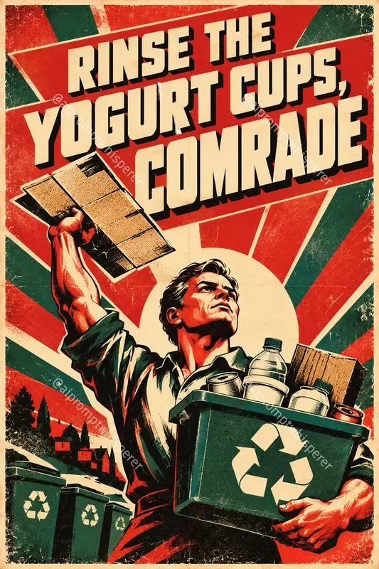 Bureaucratic Propaganda Posters