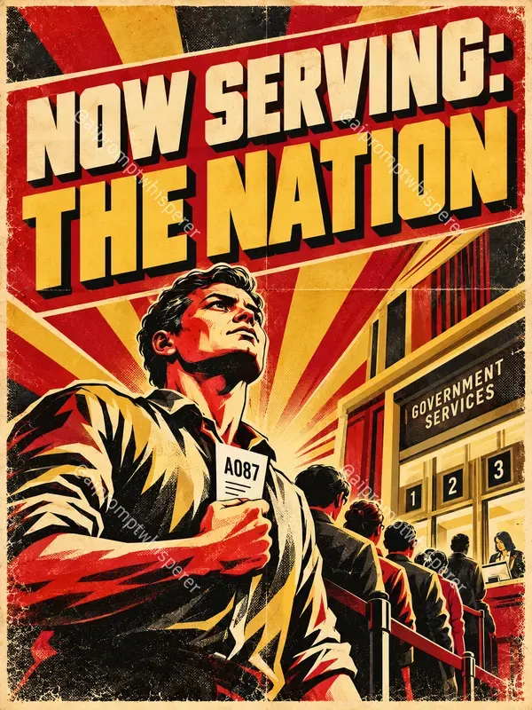 Bureaucratic Propaganda Posters