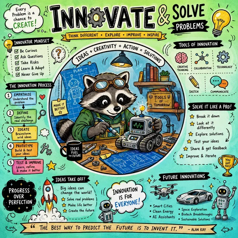 Whimsical Sketchnote Character Posters