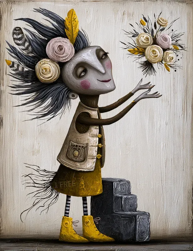 Whimsical Wedding Junk Journal Pages