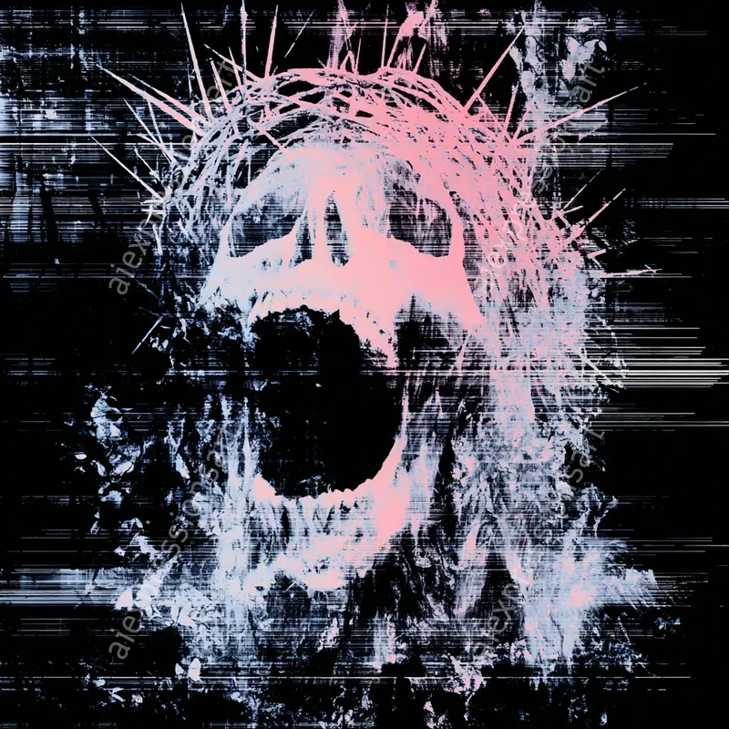 Dark Glitch And Crt Tech Noire Subjects