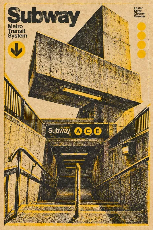 Vintage Riso Poster Vaults