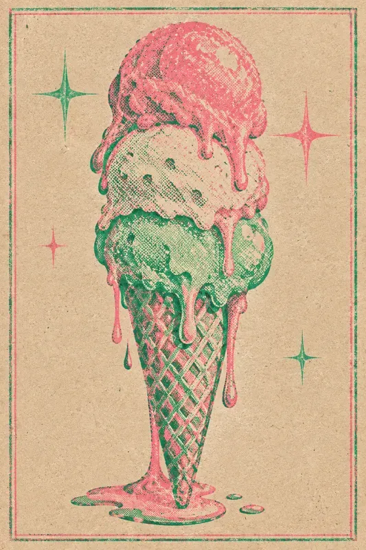 Vintage Riso Poster Vaults