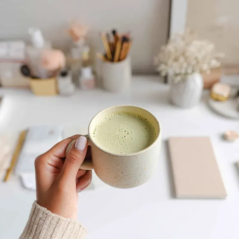 Minimalist Workspace Productivity Vibes