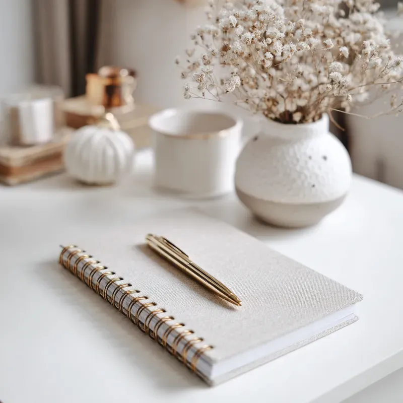 Minimalist Workspace Productivity Vibes