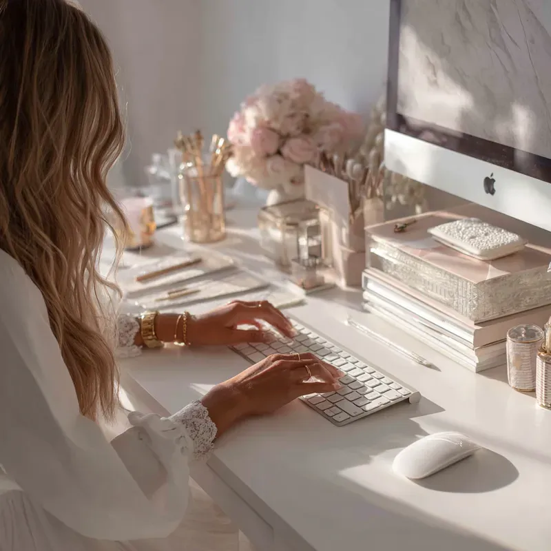 Minimalist Workspace Productivity Vibes