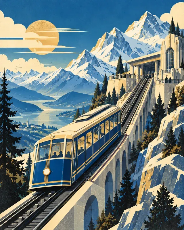 Art Deco Transit Posters