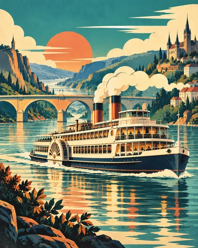 Art Deco Transit Posters