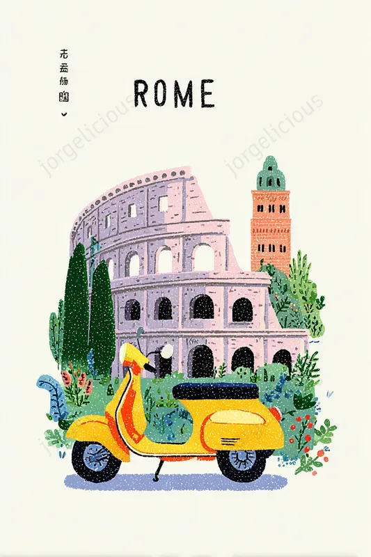 Cute Minimal City Poster Designs