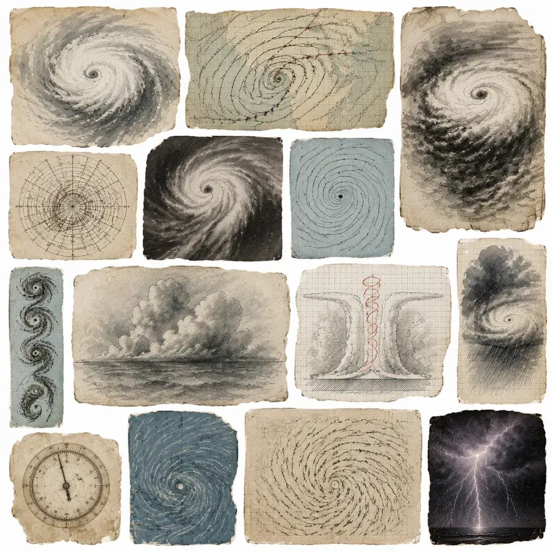 Junk Journal Meteorology Ephemera
