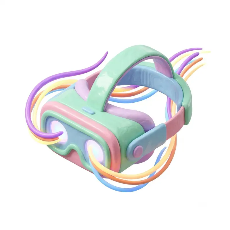 Cute 3D Glossy Clay Icon Generator