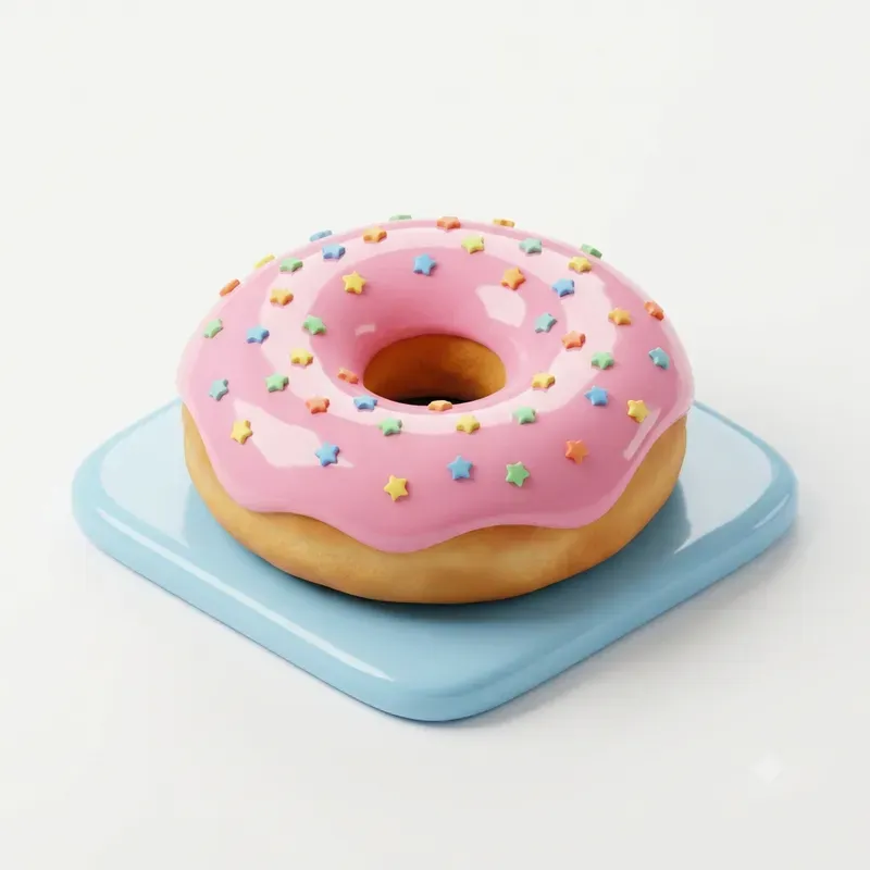 Cute 3D Glossy Clay Icon Generator