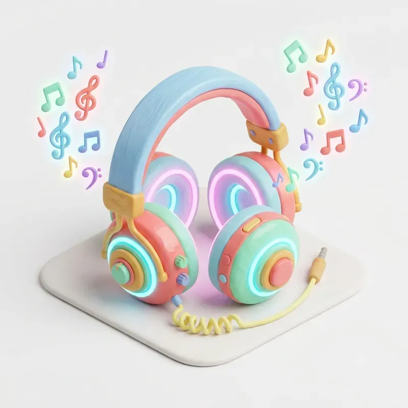 Cute 3D Glossy Clay Icon Generator