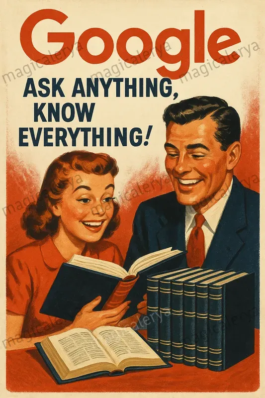 Retro Logo Ads 1950s Style