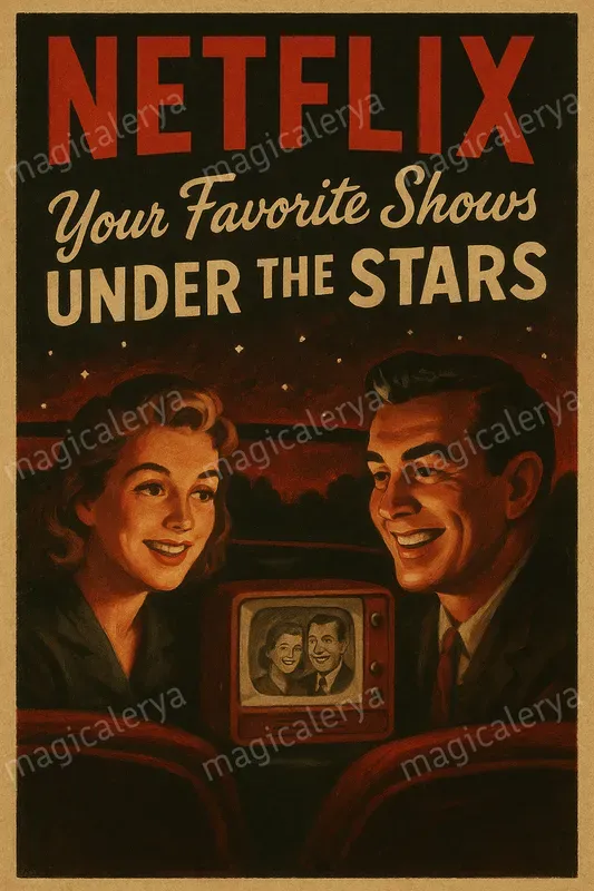 Retro Logo Ads 1950s Style