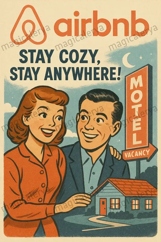 Retro Logo Ads 1950s Style